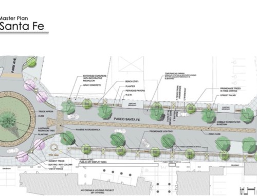 Paseo Santa Fe Streetscape