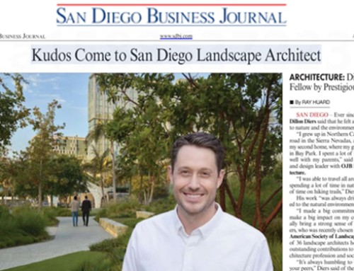 Dillon Diers Featured in the San Diego Business Journal